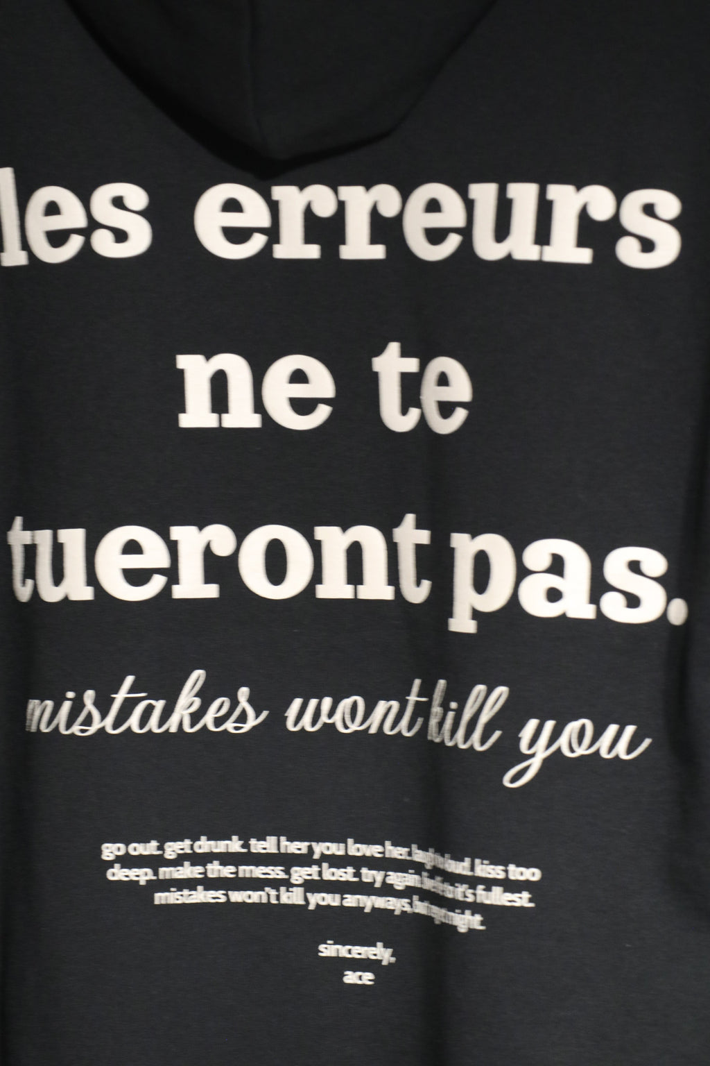 “Les Erreurs Hoodie”