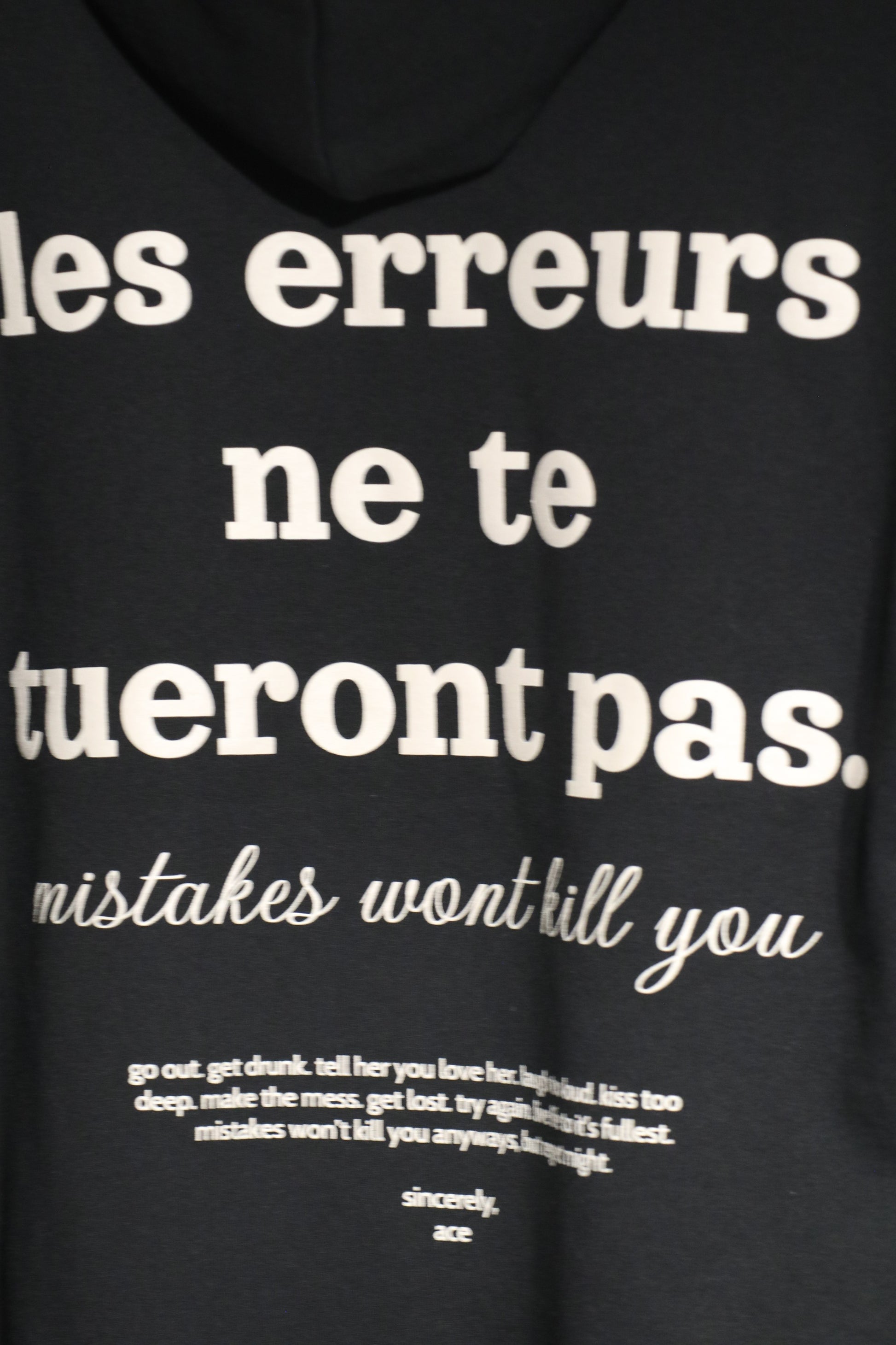 “Les Erreurs Hoodie”